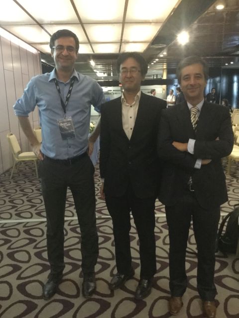Nice Eurorpean friends Dr. Farid (left) Dr. Miguel (right) at SynerCrete'18